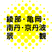 綾部・亀岡・京丹波　景観